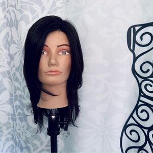 Estetica Rebecca Dark Chocolate Brown Butterfly Cut Synthetic Wig Size Average